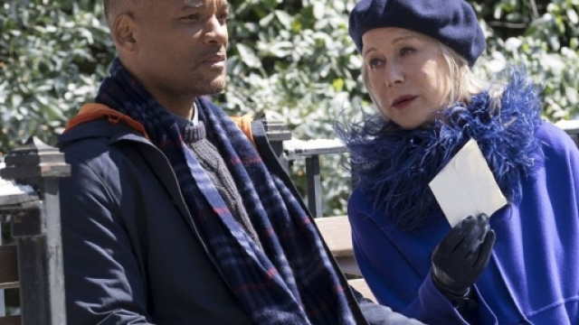 Will Smith (Howard) et Helen Mirren (Brigitte, La Mort) dans le film Beaut&eacute; Cach&eacute;e