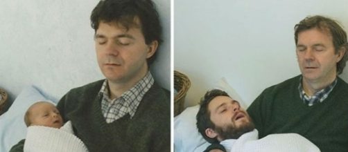 Internautas recriando fotografias antigas