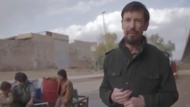 John Cantlie nell'ultimo filmato dell'autoproclamato "Stato Islamico"