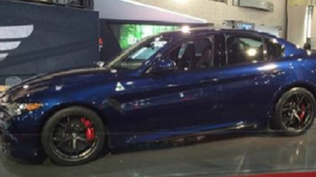 Alfa Romeo Giulia 2016 al Filadelfia Auto Show