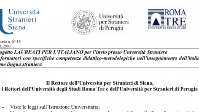 Insegnare italiano presso Universit&agrave; straniere