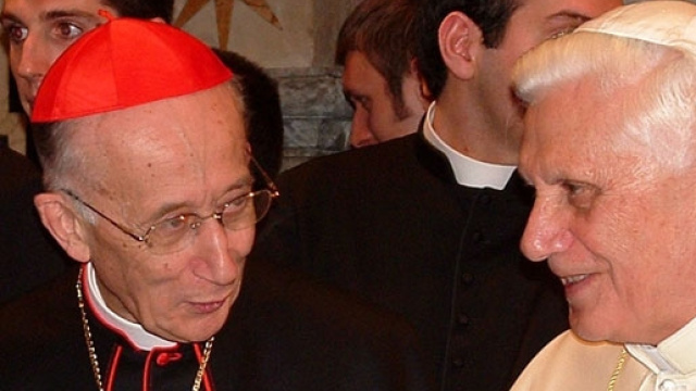 L'ex presidente della Cei, Camillo Ruini