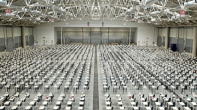 Ultimi preparativi per la partenza del concorso