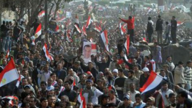 Primavera Araba, manifestazione di piazza