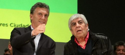 Los "gordos" con Moyano a la cabeza "Pro" Macri