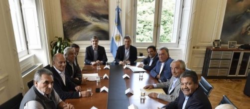 Se reunieron los gremios peronistas con Macri