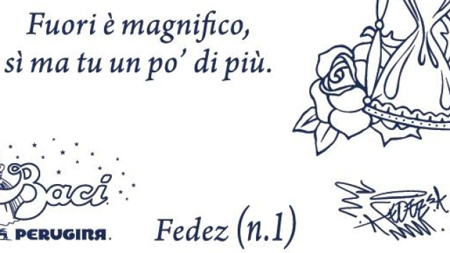 Auguri di San Valentino con Baci Perugina