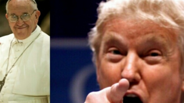 Donald Trump e l'attacco a Papa Francesco