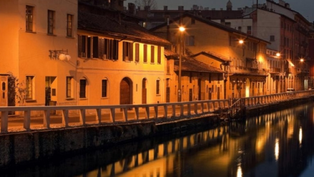 Una parte dei Navigli di Milano