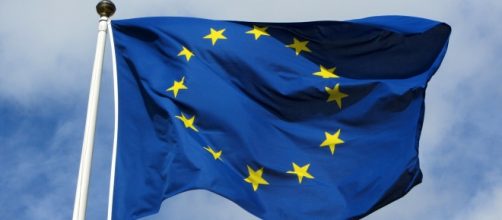 Official flag of the EU (Wikipedia)