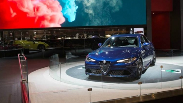 Alfa Romeo Giulia al Chicago Auto Show 2016