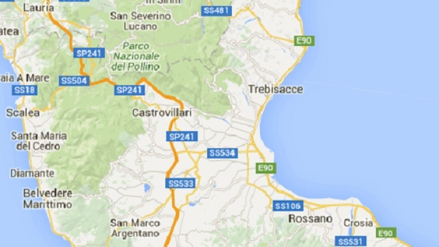 Cosenza scossa di magnitudo 2.4