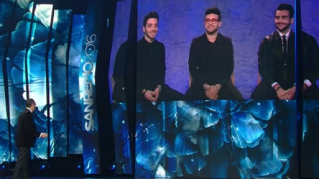 Il Volo in collegamento a Sanremo da New York
