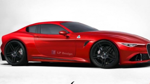 Alfa Romeo 6C: render by LP Design