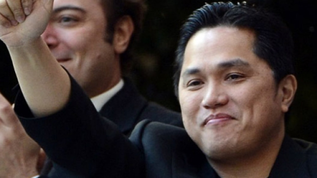 Il presidente dell'Inter, Erick Tohir