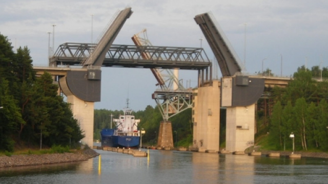ponte a Sodertalje, luogo dell'incidente