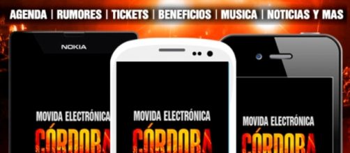 Movida Electr&oacute;nica, la nueva 'app' cordobesa