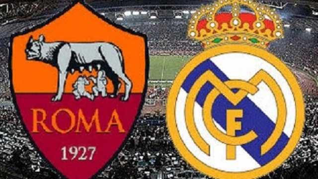 Diretta live Roma-Real Madrid di Champions League.