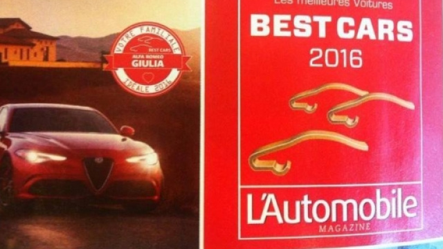Alfa Romeo Giulia: 'Best Car 2016' in Francia