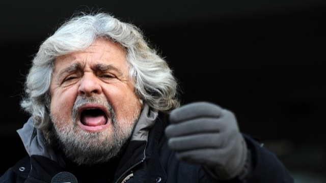 Beppe Grillo leader del movimento 5 stelle