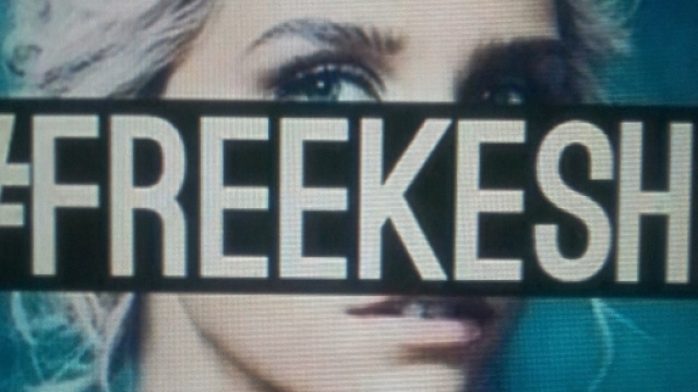 Hashtag pubblicato a favore di Kesha.