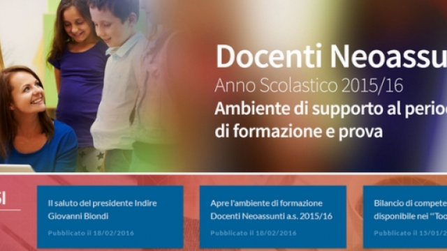 Indire 2016 &egrave; stata attivata, registrazione