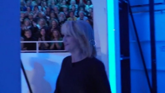 Littizzetto-Belen a C'&egrave; Posta per Te, backstage