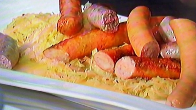 Ricetta originale di wurstel e crauti