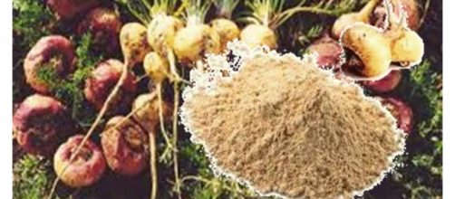 No Brasil, a maca &eacute; encontrada em p&oacute; e em c&aacute;psula