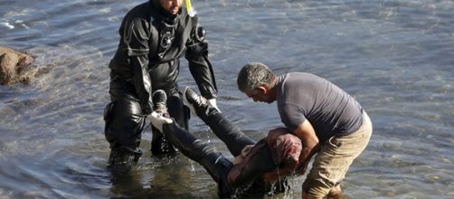 Verdaderos h&eacute;roes que arriesgan sus vidas.