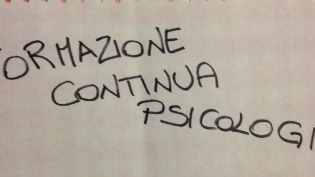 Formazione continua degli psicologi