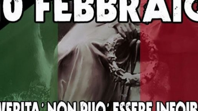 10 febbraio giorno della memoria.