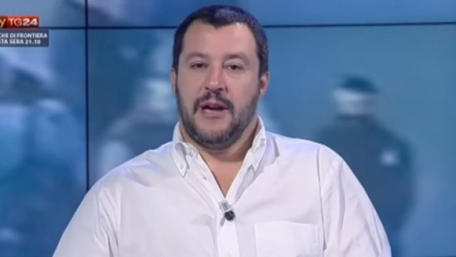 Matteo Salvini, leader della Lega Nord