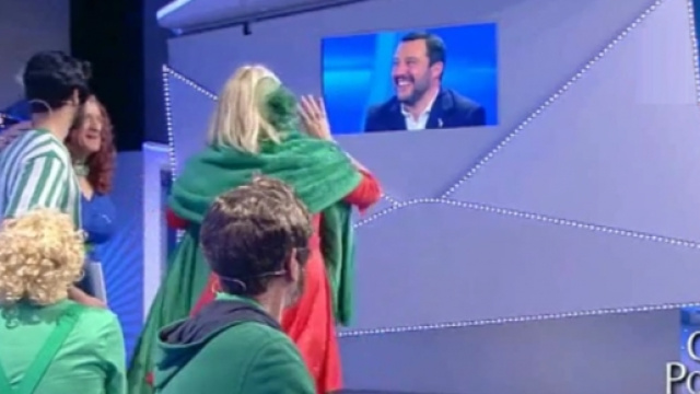 C'&egrave; posta per Te video Matteo Salvini
