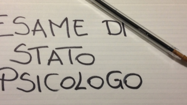 Esame di stato per l'abilitazione a psicologo