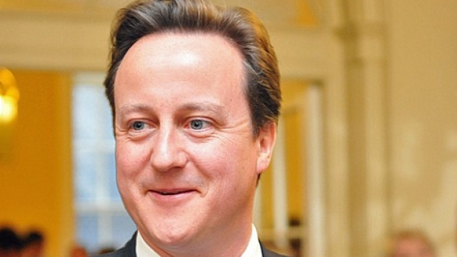 Il premier britannico, David Cameron.