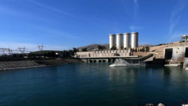 La grande diga di Mosul in Iraq