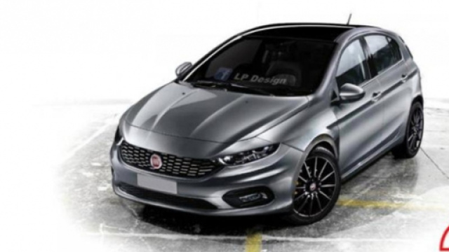 Fiat Punto 2017: render by LP Design