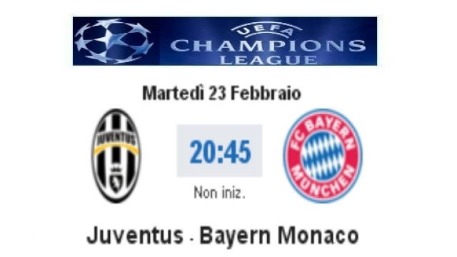 Juventus-Bayern Monaco in diretta su BlastingNews