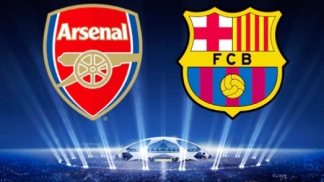 LIVE Arsenal-Barcellona marted&igrave; 23/2 alle 20:45