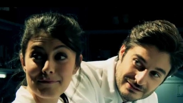 Mastronardi e Guanciale sul set