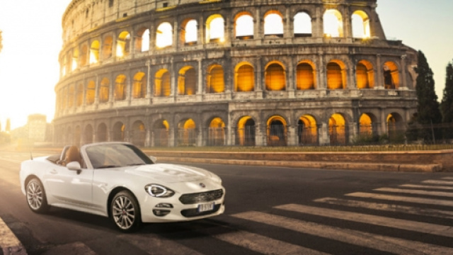 Fiat 124 Spider a Roma e Madrid prima di Ginevra
