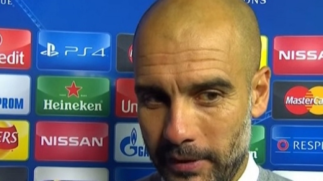 Pep Guardiola dopo la sconfitta contro l'Arsenal