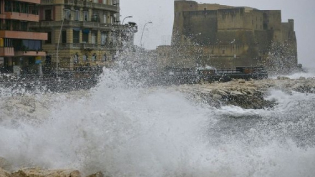 previsto forte maltempo in campania