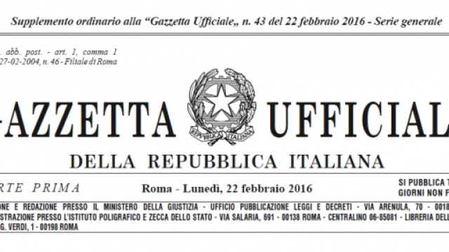Riforma classi di concorso 2016 in GU