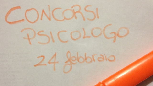 Concorsi pubblici per psicologi