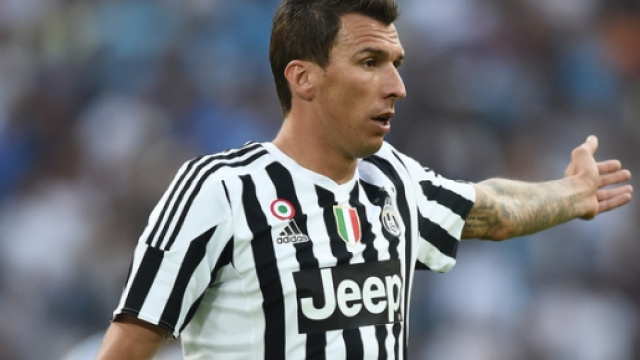 Il centravanti bianconero Mario Mandzukic