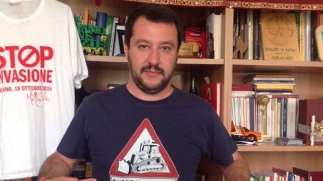 Il leader della Lega, Matteo Salvini
