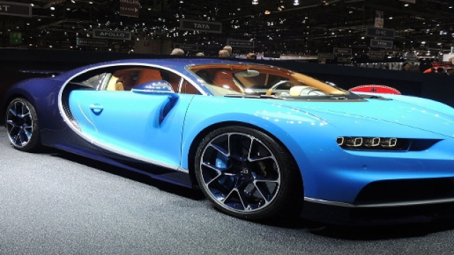 Bugatti Chiron: salone dell'auto Ginevra 2016