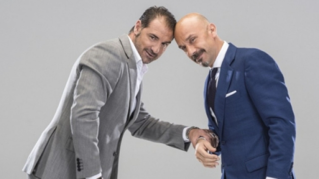 Gianluca Vialli e Lorenzo Amoruso